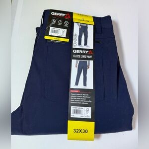 Gerry Weber Men's Blue Fleece Lined Pants NWT